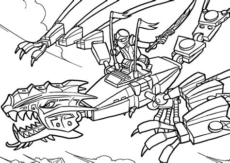 Enjoy our free & easy to print coloring pages. Lego Ninjago Fire Dragon Coloring Pages - Reezacourbei ...