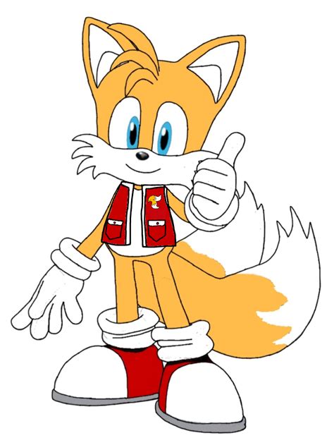 Tails With His Own Vest By Nhwood On Deviantart