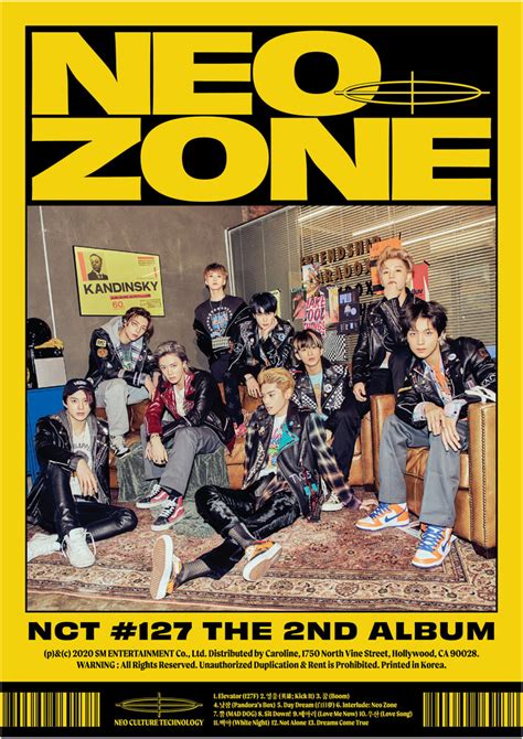 Nct 127 The 2nd Album Nct 127 Neo Zone N Ver Siren Records