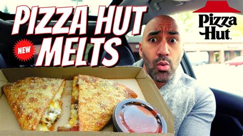 New Pizza Hut Melts Meat Lover S Melt Review 90 S Pizza Hut