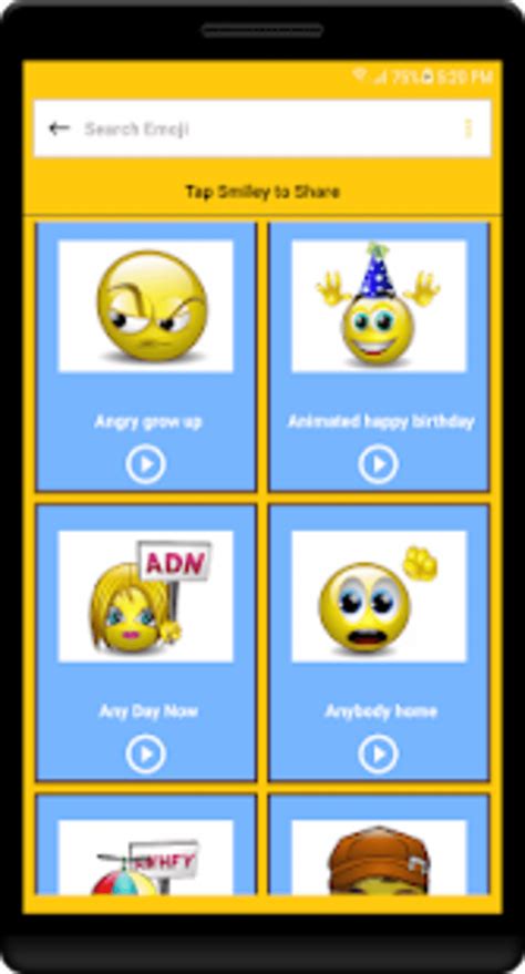 Talking Smileys Animated Sound Emoji Apk Para Android Download