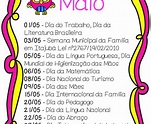 Balão de Ideias: DATAS COMEMORATIVAS DE MAIO.