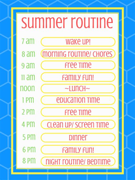 The Ultimate Kids Summer Routine Inspired To Revamp Summer Kids