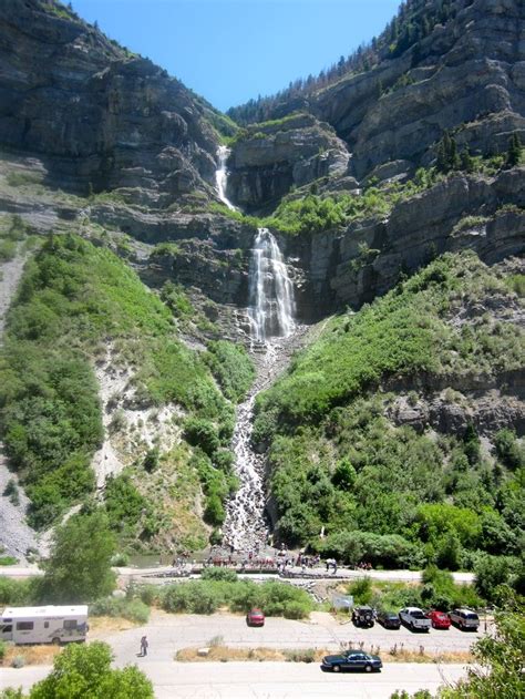 Bridal Veil Falls Utah Waterfall Hike Another Super Easy And Fun