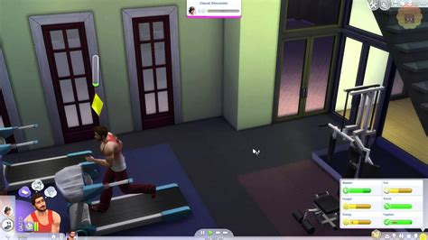 The Sims 4 Gym Fight Lets Play Youtube