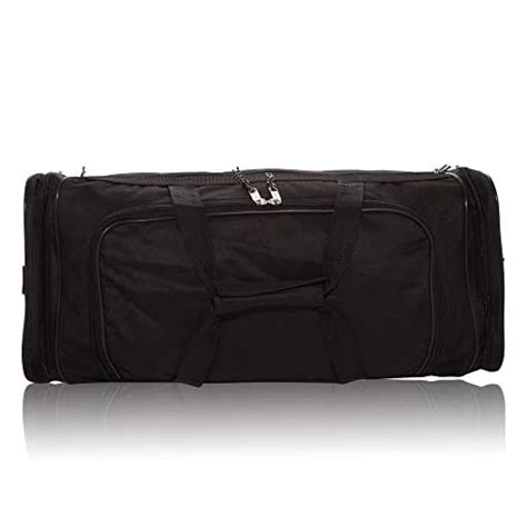 Dalix 25″ Extra Large Vacation Travel Duffle Bag In Black Triptutorials