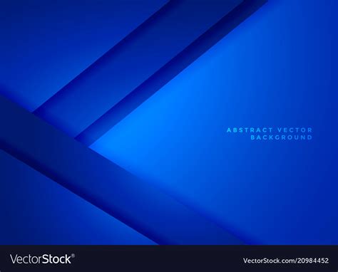 Blue Geometric Abstract Background Royalty Free Vector Image