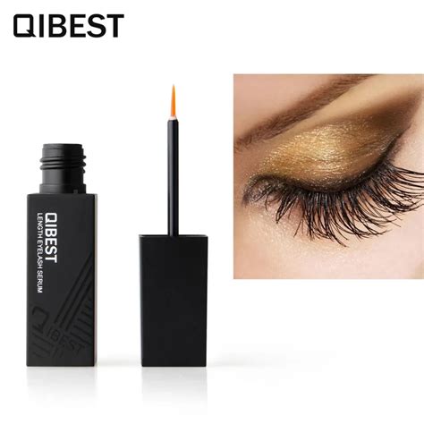 Qibest Brand Makeup Length Eyelash Serum Thick Liquid Eyelashes Growth