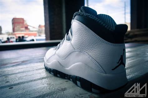 Air Jordan 10 Retro Steel Detailed Images Sole Collector