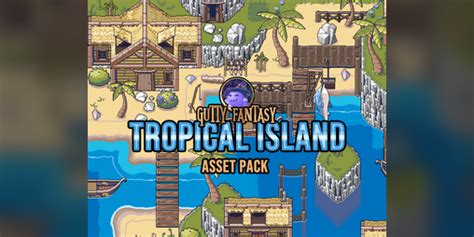 Gutty Fantasy Tropical Island Game Assets By Guttykreum