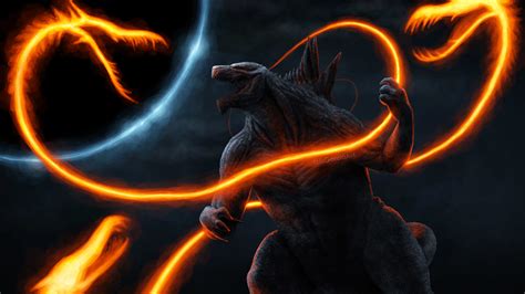Even though it's not official. Ghidorah Noodles Vs Anime Godzilla 4k hd-wallpapers ...