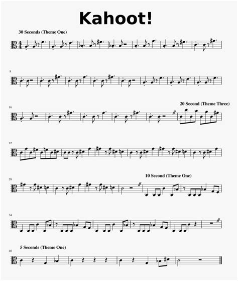 Only members have full access to all our files. Kahoot Theme Trumpet Sheet Music, HD Png Download - kindpng