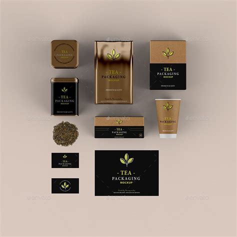 Subscribe today for new releases, exclusive freebies and special offers. Tea Packaging Mockup #Tea, #Packaging, #Mockup | 디자인