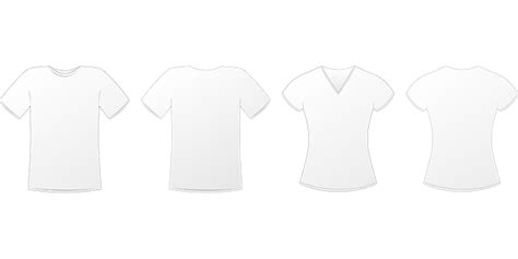 Plain White T Shirt Model Front And Back