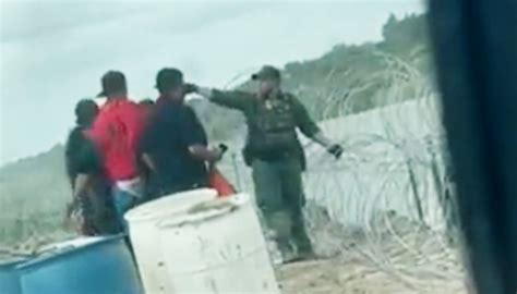 Border Patrol Responds To Video Of Agent Cutting Razor Wire To Let