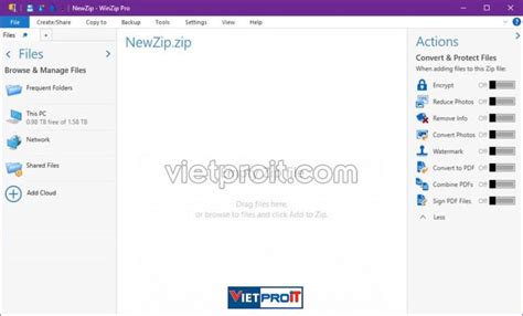 Winzip Pro V250 Build 14245 Phần Mềm Nén Và Giải Nén File