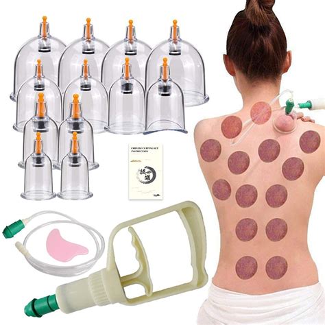 Buy Aikotoo Cupping Set Massage Therapy Cups Vacuum Suction Cups With Pump Massager For