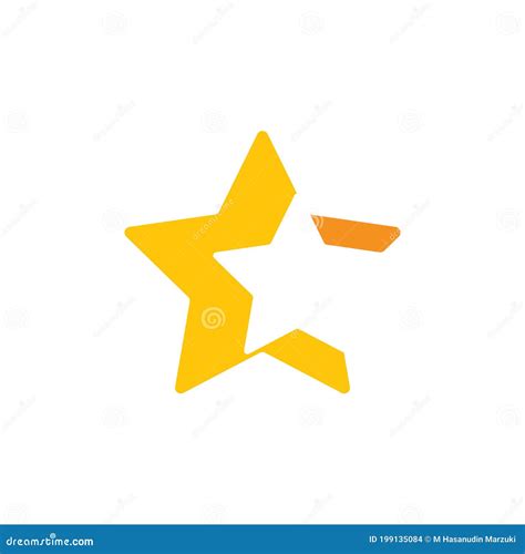 Star Logo Template Stock Vector Illustration Of Faster 199135084