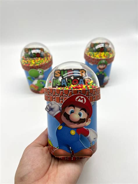 Custom Mario Bros Pringles Pringles Favor Box Party Favors Etsy