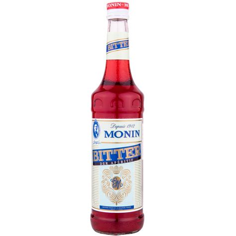 Monin Bitter Sirop 0 7L Altele Sirop FineStore