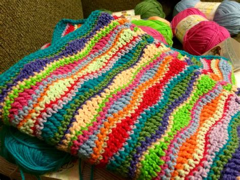 Scrap Yarn ️ Crochet Afghan Patterns Free Free Pattern Free Front