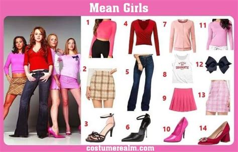 Mean Girls Inspired Outfit Ideas Mean Girls Lookbook Katrina West