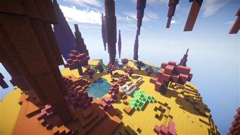 No Mans Sky Floating Island Minecraft Map