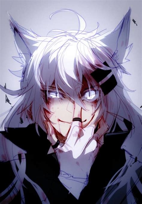 Lappland Anime Boy Demon Anime Wolf Anime Neko