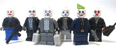 Lego Custom Joker Henchmen From Dark Knight Bank Robbery Batman Ebay