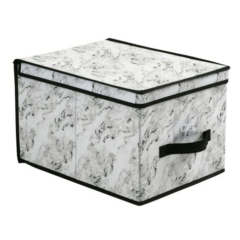 Shop Storage Box Large 12x16x10 Marble Free Shipping On Orders Over