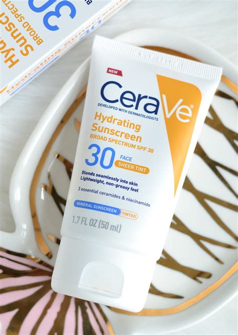 Cerave Tinted Sunscreen Spf 30 Healthy Glow With Hydration