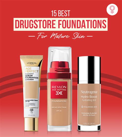 Best Drugstore Foundations Reviews For Mature Skin Over Update With Buying Guide