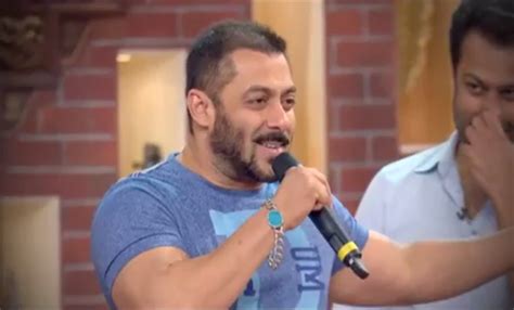 Salman Khan Takes Surprise Entry In Comedy Nights Live To Promote The Show And Film Fitoor