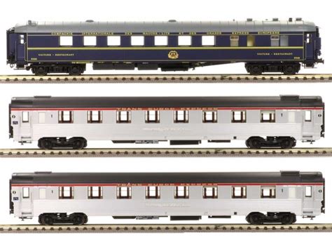 Ls Models Set Of 3 Passenger Cars Mistral 56 In Tee Livery Paris Lyon