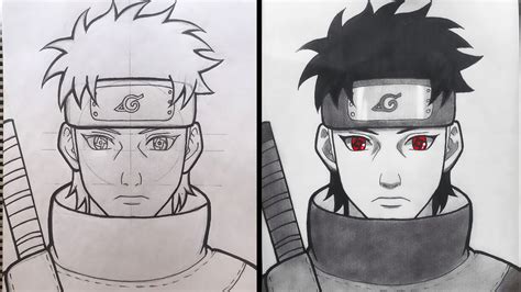 How To Draw Shisui Uchiha Naruto Shippuden ナルト 疾風伝 Youtube