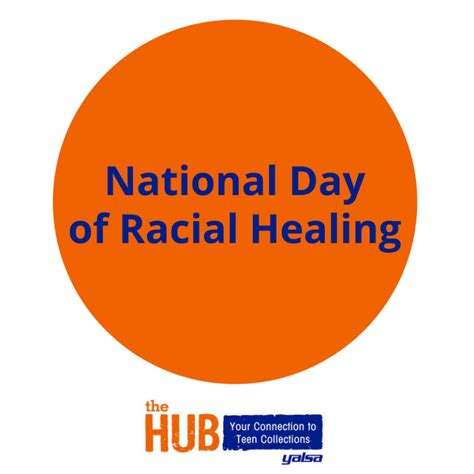 january 16th is national day of racial healing ndorh the hub