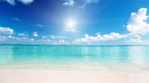 White Sand On The Beach Desktop Wallpapers 1600x900