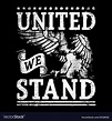 United we stand Royalty Free Vector Image - VectorStock
