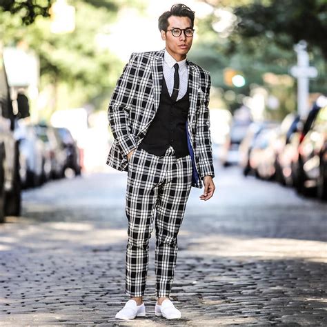 Check Suit Trend 40 Best Tailored Checkered Suits For Men Checkered
