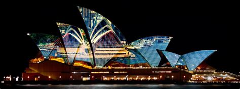 From The Sails Light Years Sydney Opera House City Of Sydney