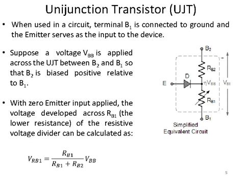 Power Electronics Lecture7 Unijunction Transistor Programmable