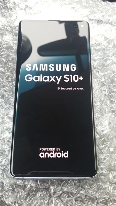 Samsung Galaxy S10 Plus Verizon Black 128gb 8gb Sm G975u