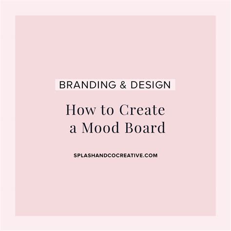 How To Create A Mood Board — The Social Content Factory