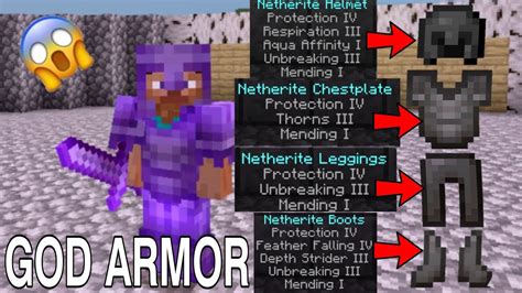 How To Make God Armor In Minecraft Ep2 Minecraft Netherite Armor