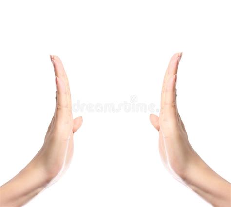 Open Palm Hand Gesture Stock Image Image Of Receiving 38591139