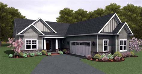 Ranch house plan 59002 | total living area: Ranch Style House Plan 54106 with 3 Bed, 2 Bath