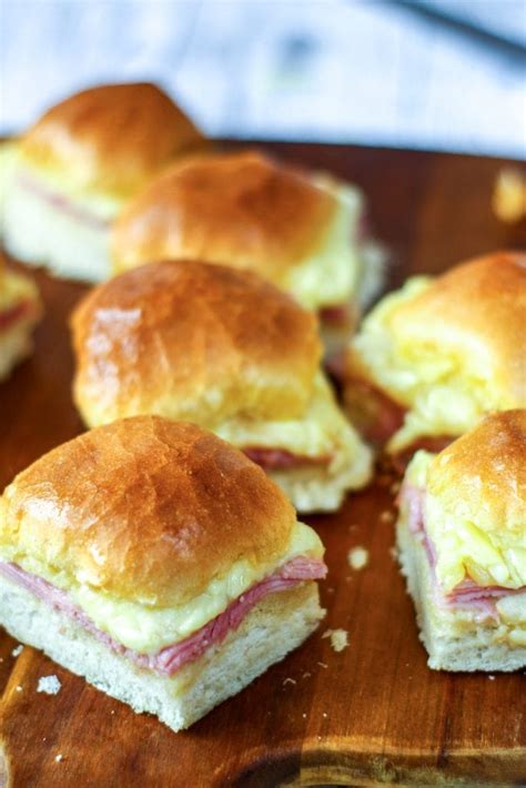 Easy Ham And Cheese Sliders Apply To Face Blog
