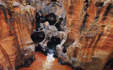 Landscape Water Rock Nature River Cave Erosion Canyon Formation