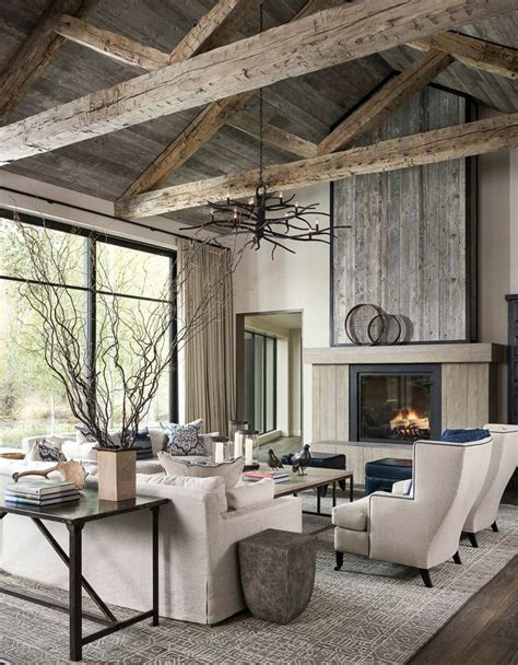 Incredible Rustic Farmhouse Living Room Design Ideas 21 Magzhouse