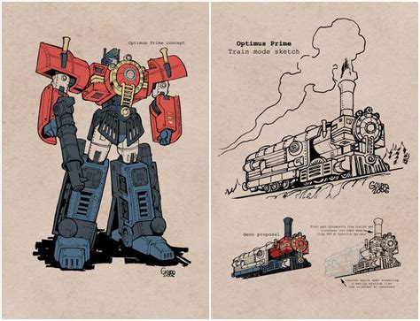Optimus Prime Steampunk Concept I Love This Idea Transformers